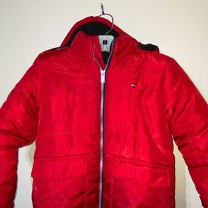 Tommy Hilfiger Boys Jacket Red | XL (7)